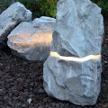 piedra brillante LED en Pesco Carnico suave, de una sola pieza