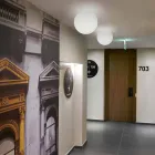 Lámpara de techo Slide Globo (pared) de polietileno hecha en Italia viadurini