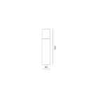 Lámpara de techo artesanal en cerámica y latón Made in Italy - Toscot Match viadurini