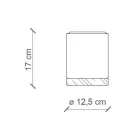 Lámpara de Techo Artesanal Estilo Nórdico Madera y Cerámica - Nateca viadurini