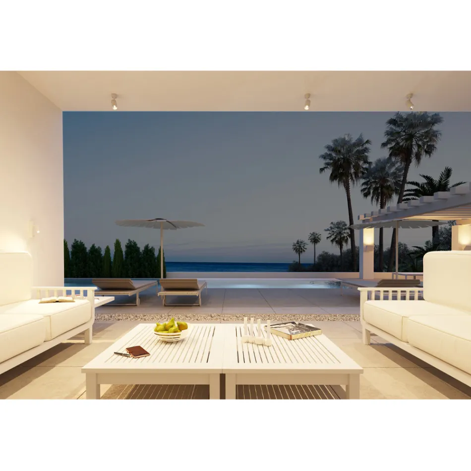 Foco de techo ajustable en aluminio blanco o negro 4 piezas - Lazzaro viadurini