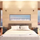 Foco de techo ajustable en aluminio blanco o negro 4 piezas - Lazzaro viadurini