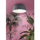 Lámpara de techo de cerámica de diseño vintage Made in Italy - Ferroluce Madame Grès viadurini