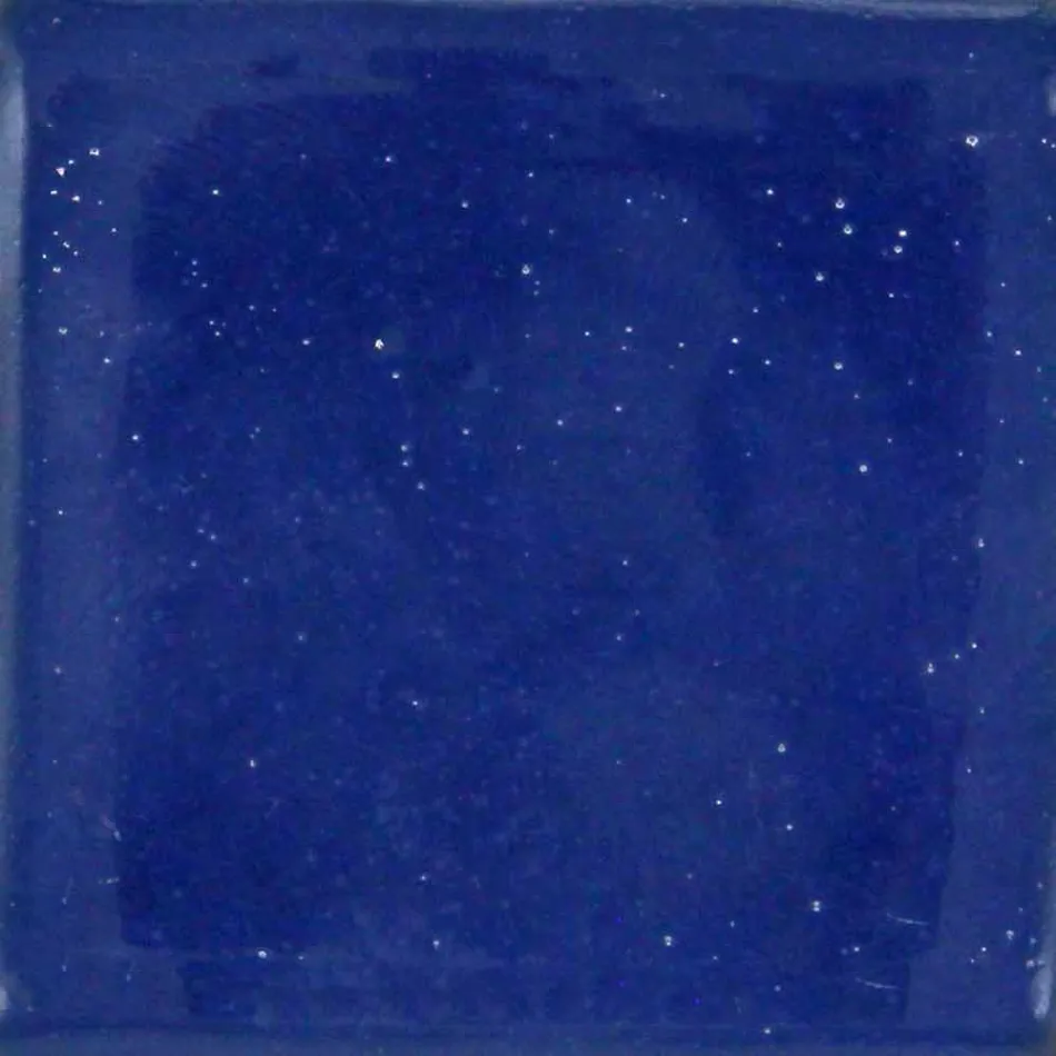 Lámpara de techo en mayólica toscana y latón, 30 cm, Rossi - Toscot viadurini