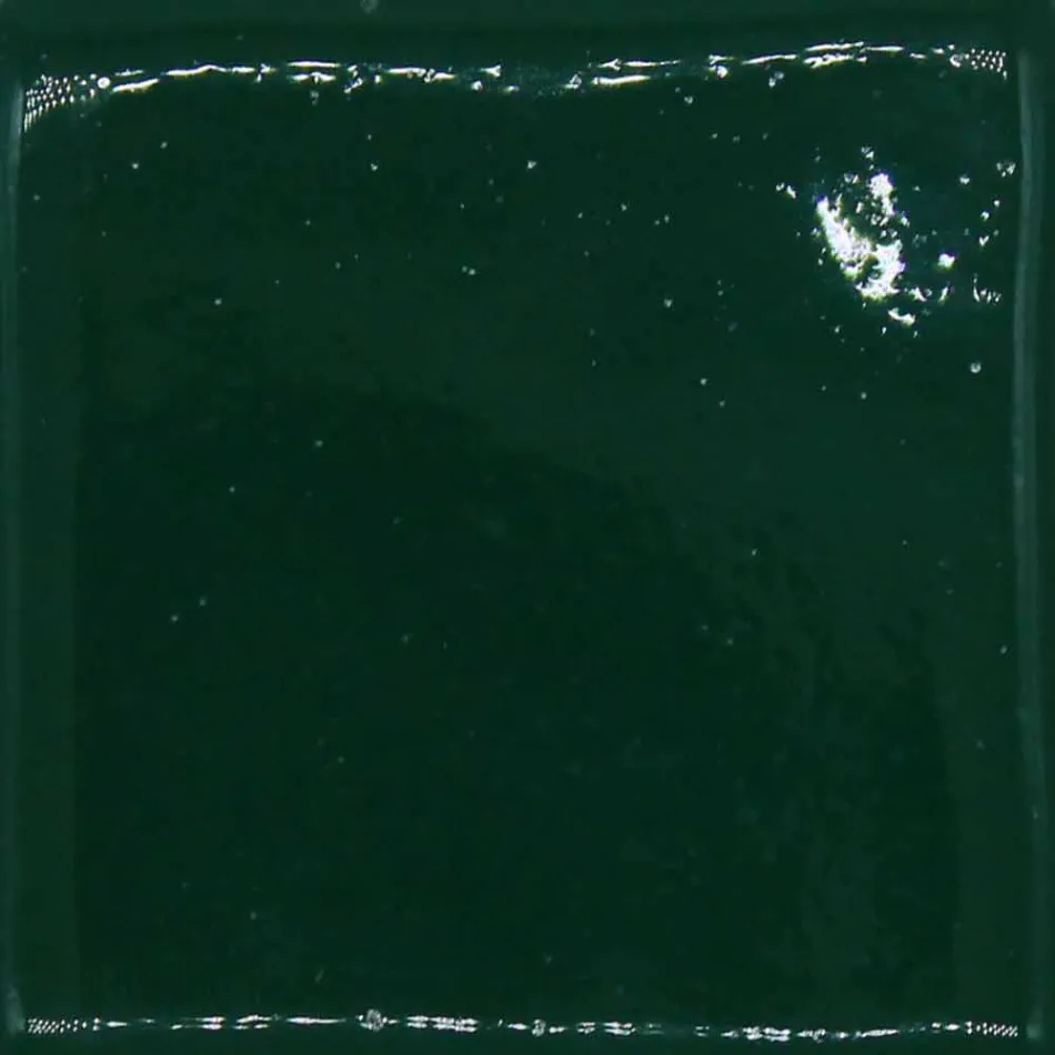 Lámpara de techo en mayólica toscana y latón, 30 cm, Rossi - Toscot viadurini