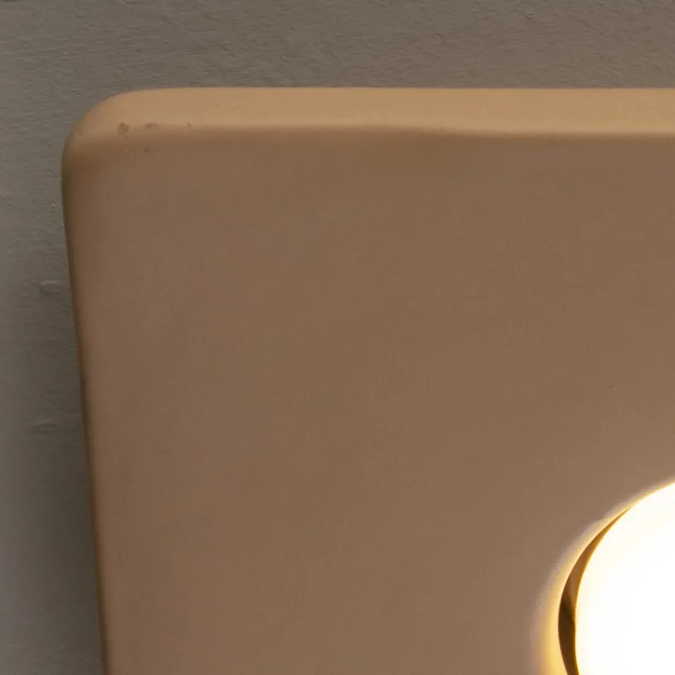 Lámpara de techo de mayólica toscana hecha a mano en Italia - Toscot Vivaldi viadurini