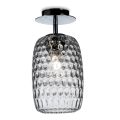 Lámpara de techo de cristal veneciano con varios acabados, fabricada en Italia - Sibilla