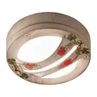 Lámpara de Techo o Aplique para Exterior en Aluminio Pintado a Mano - Brindisi viadurini