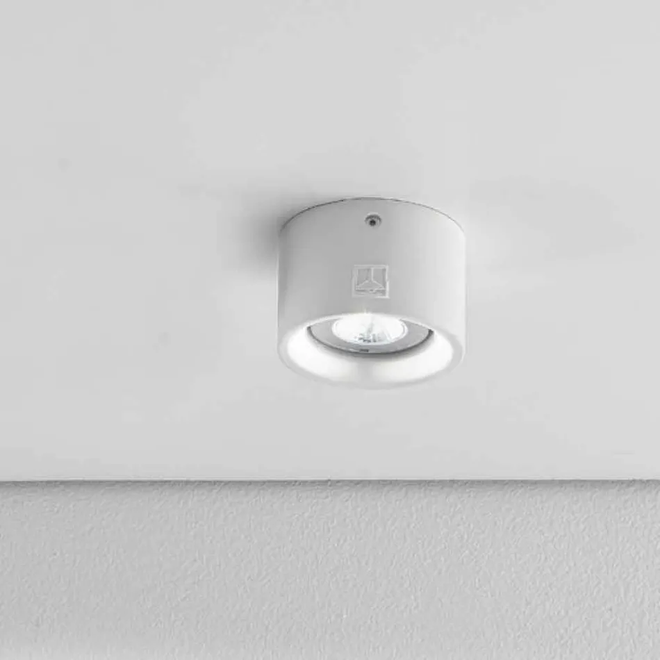 Ronda Led techo de escayola y cemento Nadir 8 Aldo Bernardi viadurini