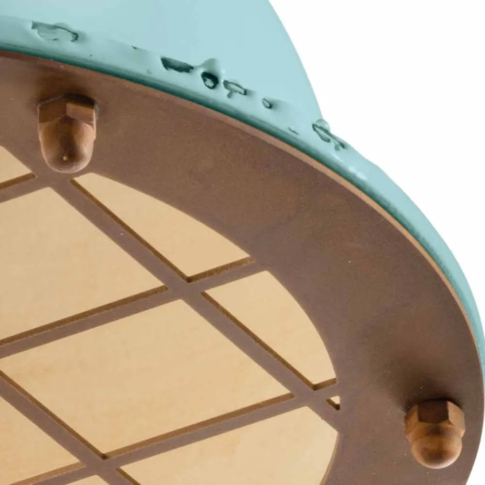 Techo estilo náutico parrilla de cerámica con María Ferroluce viadurini