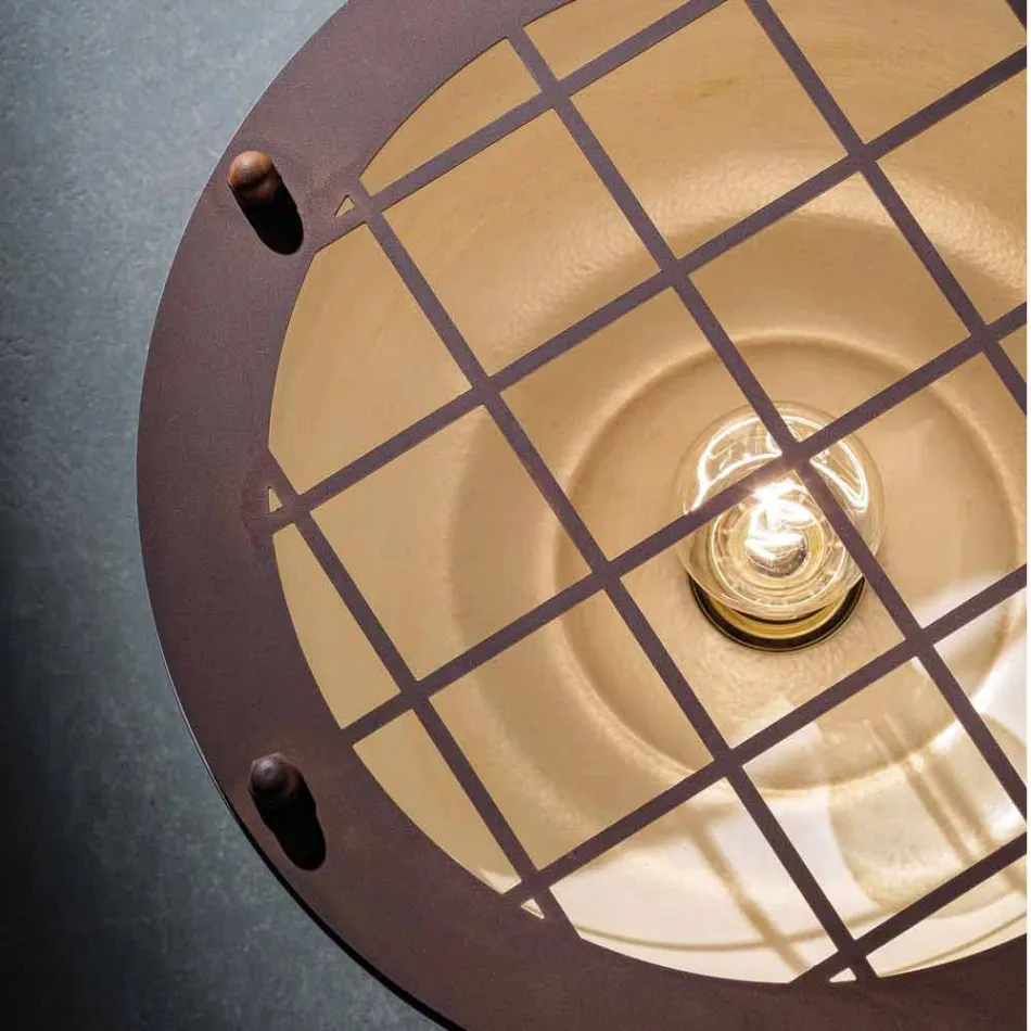 Techo estilo náutico parrilla de cerámica con María Ferroluce viadurini