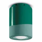 Lámpara de techo vintage de cerámica Made in Italy - Ferroluce Pi viadurini