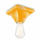 Techo de cerámica de base cuadrada de la vendimia Ashley Ferroluce viadurini