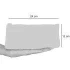 Bolso Clutch Artístico Estampado a Mano, Pieza Única en Algodón, 2 Piezas - Viadurini by Marchi viadurini