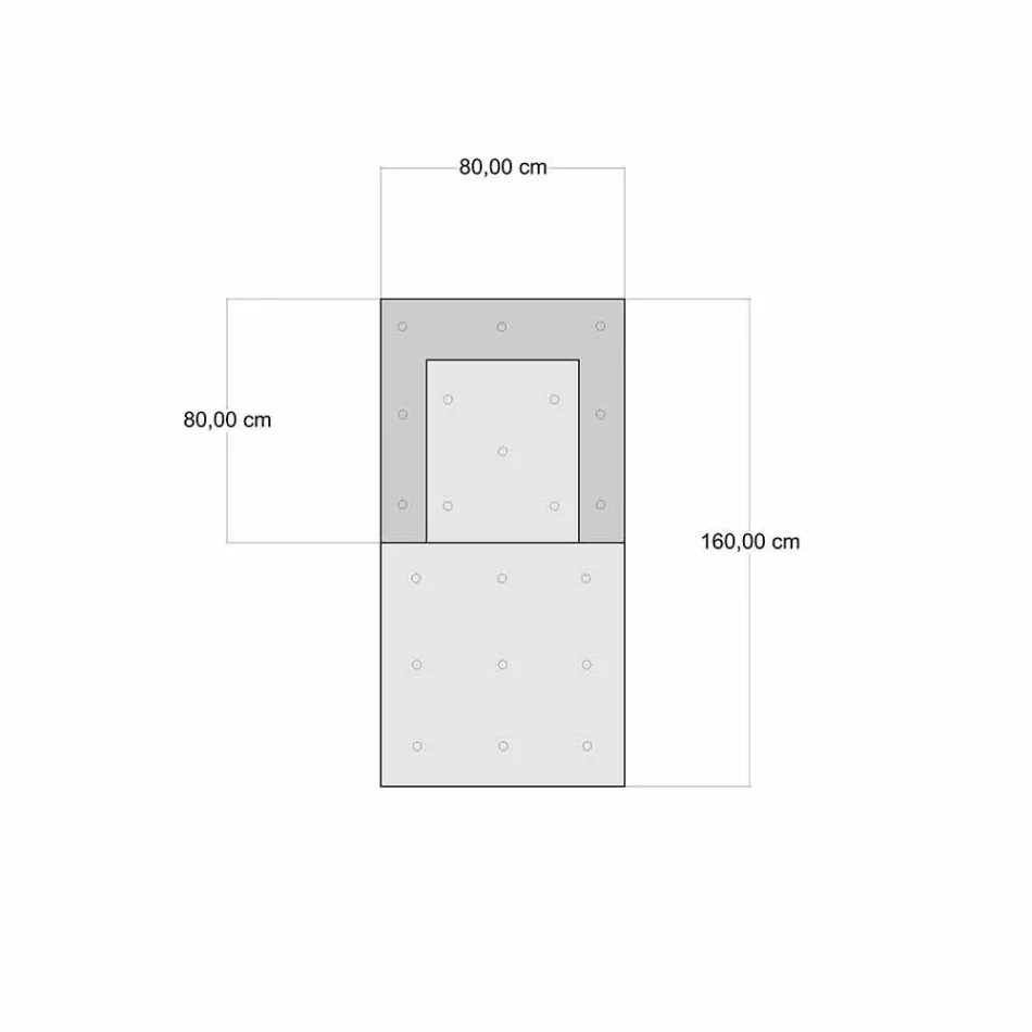 Sillón de diseño étnico Chaise Longue en terciopelo gris o azul - Fibra viadurini