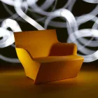 Sillón con reposabrazos Slide Kami Diseño moderno hecho en Italia viadurini