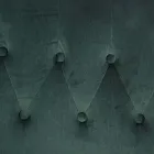 Sillón con estructura ajustable en acero cromado y terciopelo - Giulia viadurini