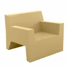 Sillón de exterior de diseño Jut by Vondom en resina de polietileno viadurini