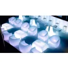 Sillón de exterior de resina de polietileno Blow Vondom, diseño viadurini