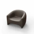 Sillón de exterior de resina de polietileno Blow Vondom, diseño viadurini