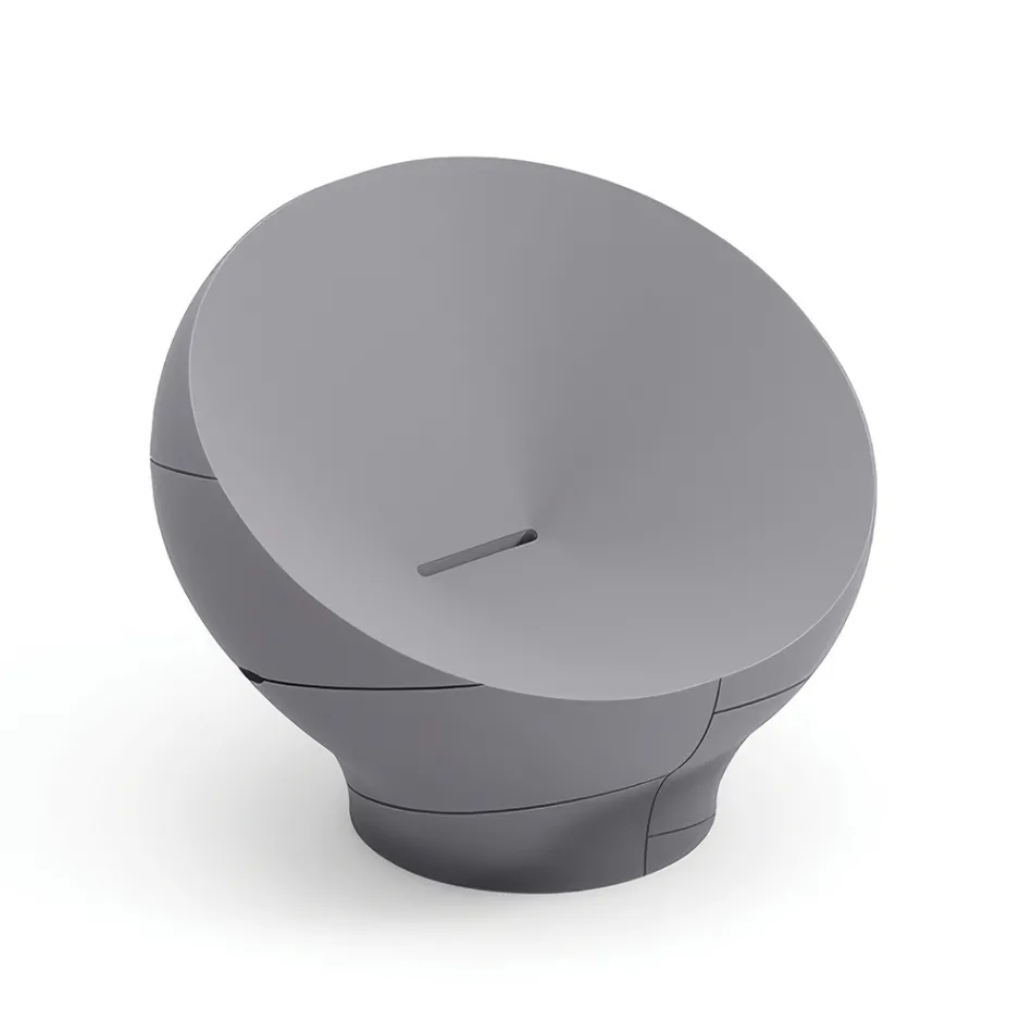 Sillón de exterior de polietileno disponible en varios colores - Toalla viadurini