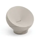 Sillón de exterior de polietileno disponible en varios colores - Toalla viadurini