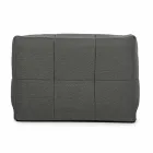 Sillón de exterior tapizado en tela desenfundable, Homemotion - Lydia viadurini