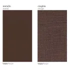 Sillón de jardín con asiento de tela y estructura de aluminio Made in Italy - Juliediv viadurini