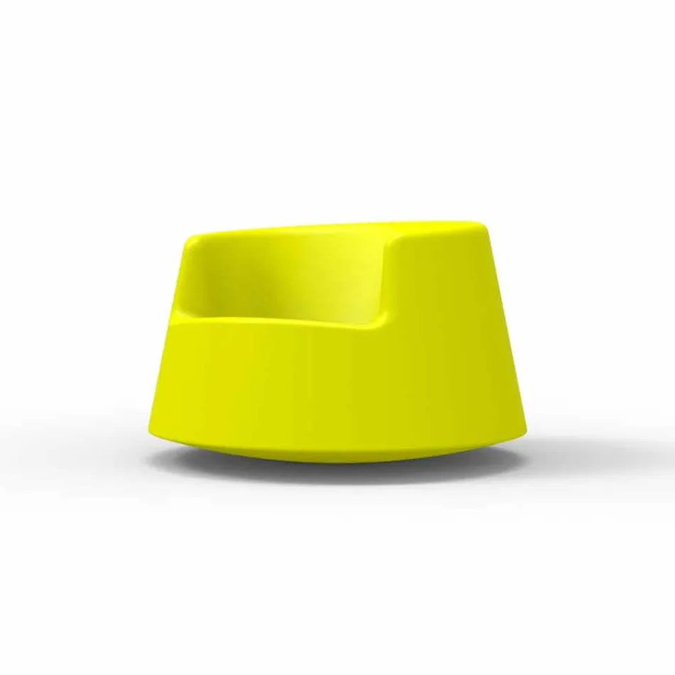 Sillón de jardín de diseño moderno Roulette Vondom en polietileno viadurini