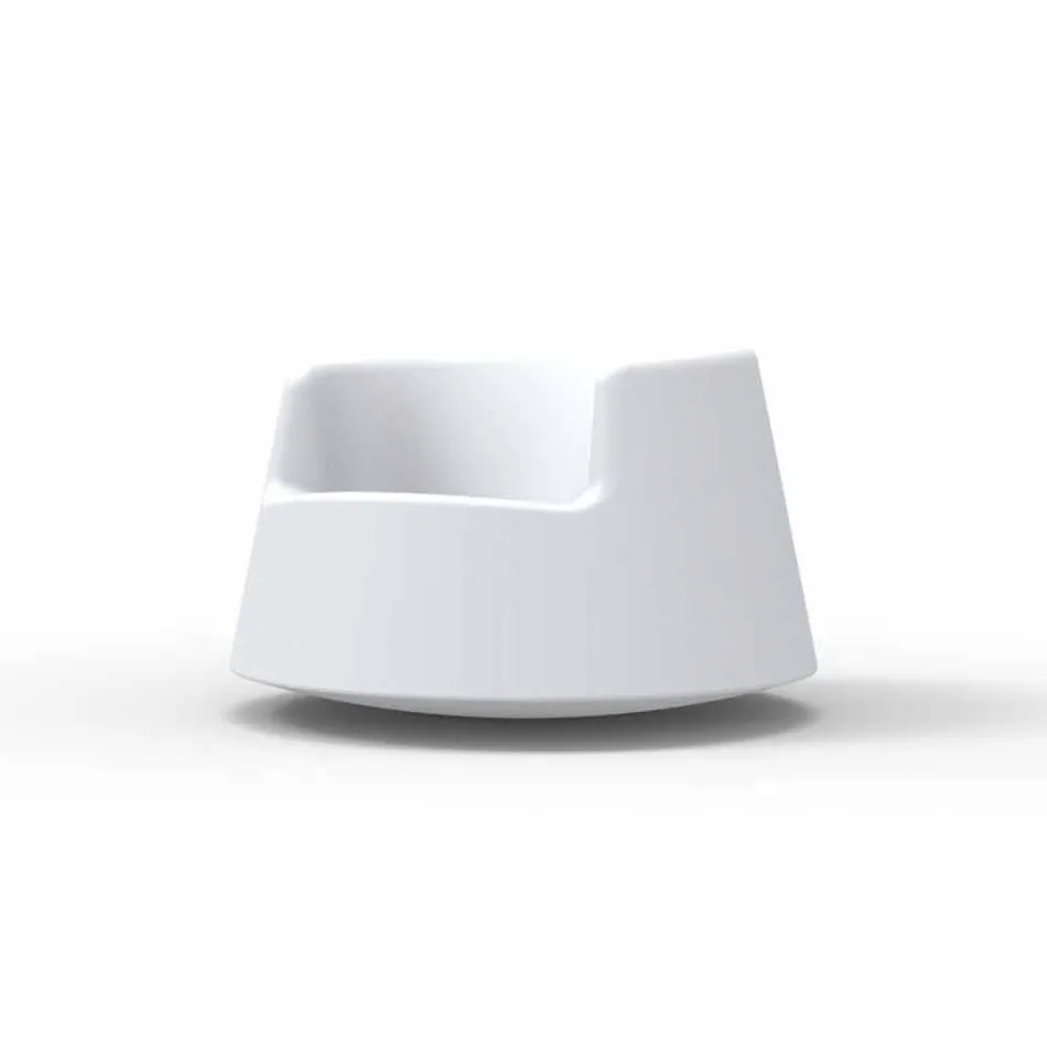 Sillón de jardín de diseño moderno Roulette Vondom en polietileno viadurini