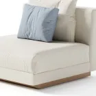 Sillón de jardín de tela Made in Italy - Rubik viadurini