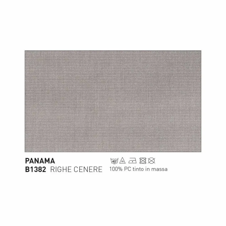 Sillón de jardín Varaschin Emma moderno en madera maciza de iroko viadurini