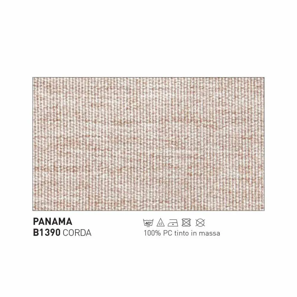 Sillón de jardín Varaschin Emma moderno en madera maciza de iroko viadurini