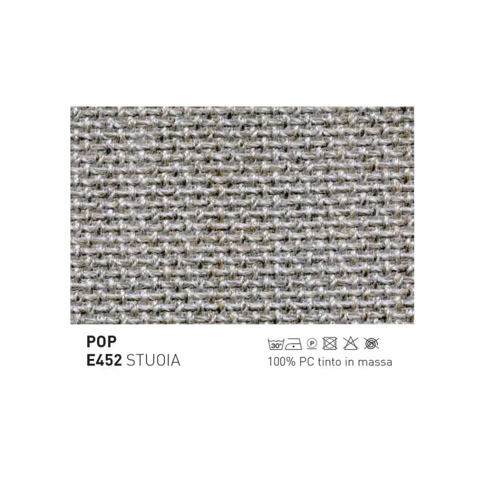 Sillón de jardín Varaschin Emma moderno en madera maciza de iroko viadurini