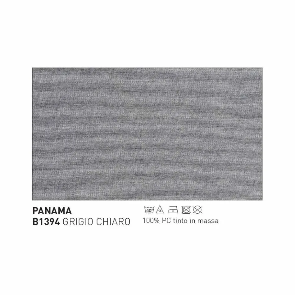 Sillón de jardín Varaschin Emma moderno en madera maciza de iroko viadurini