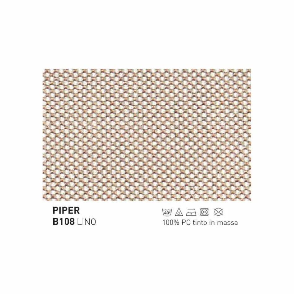 Sillón de jardín Varaschin Emma moderno en madera maciza de iroko viadurini