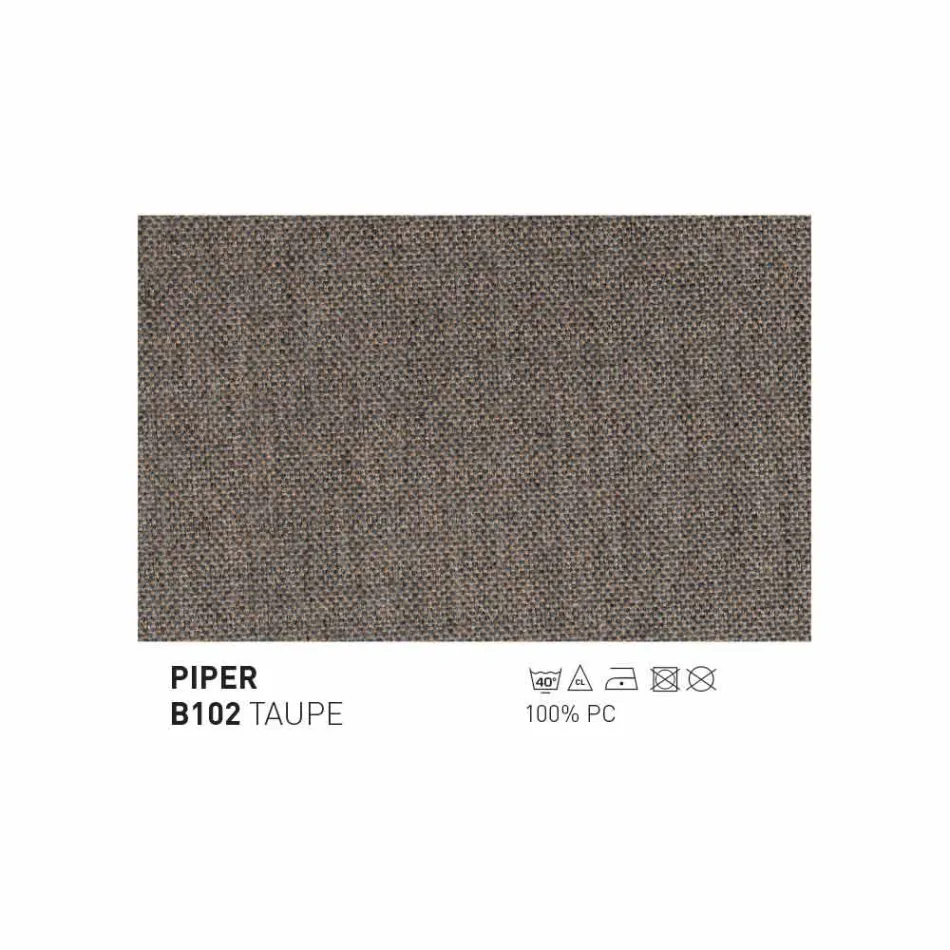 Sillón de jardín Varaschin Emma moderno en madera maciza de iroko viadurini