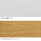 Sillón de salón con reposapiés en cuero y madera Made in Italy - Mariposa viadurini