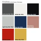 Sillón de Salón en Tela y Metal Made in Italy 2 Piezas - Sangria viadurini