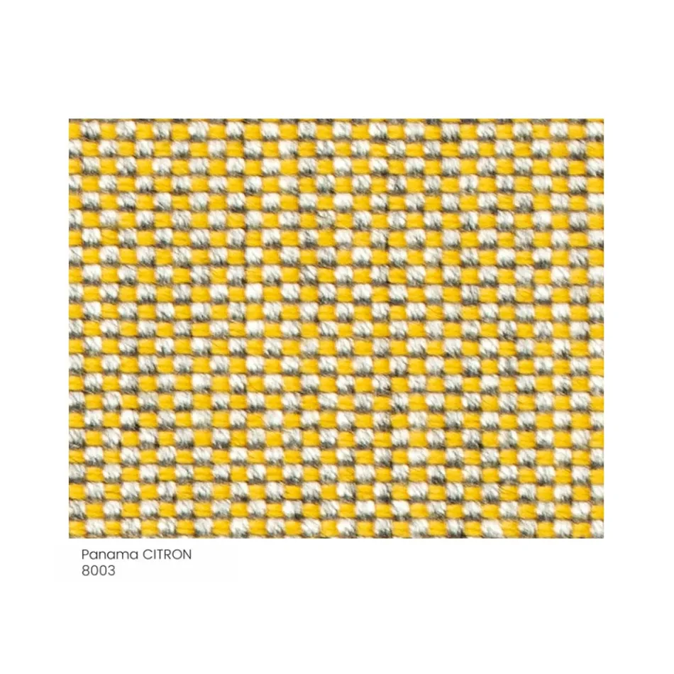 Sillón de Salón Revestido en Tela Made in Italy 2 Piezas - Sangria viadurini