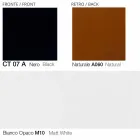 Sillón giratorio de salón en cuero y metal Made in Italy - Mariposa viadurini