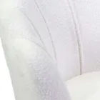 Sillón de salón de metal y tela - Fondo viadurini