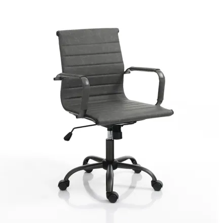 Sillón de Oficina con Respaldo Alto o Bajo - Rubidio viadurini