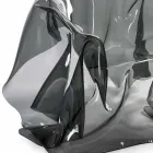 Sillón de diseño moderno en plexiglás ahumado de París, hecho en Italia viadurini