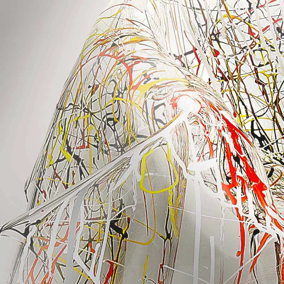 Sillón de diseño moderno en plexiglás multicolor París, hecho en Italia. viadurini