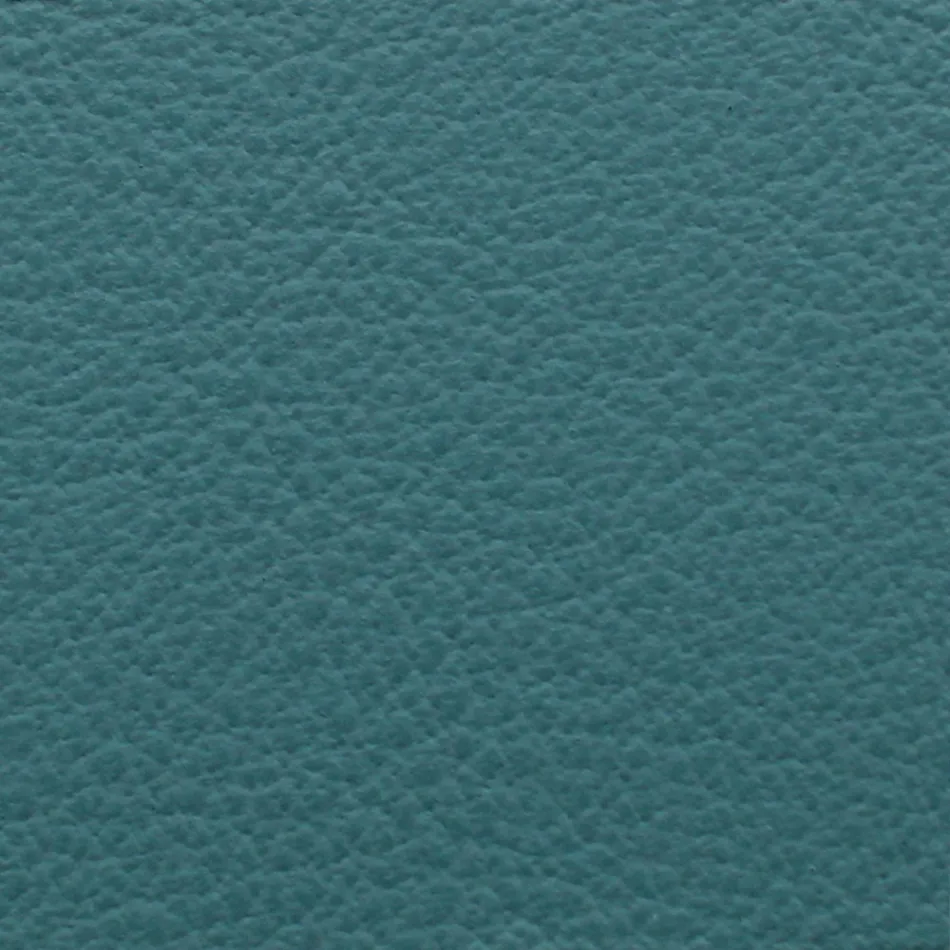 Sillón de alta calidad en cuero y metal pintado Made in Italy - Molde viadurini