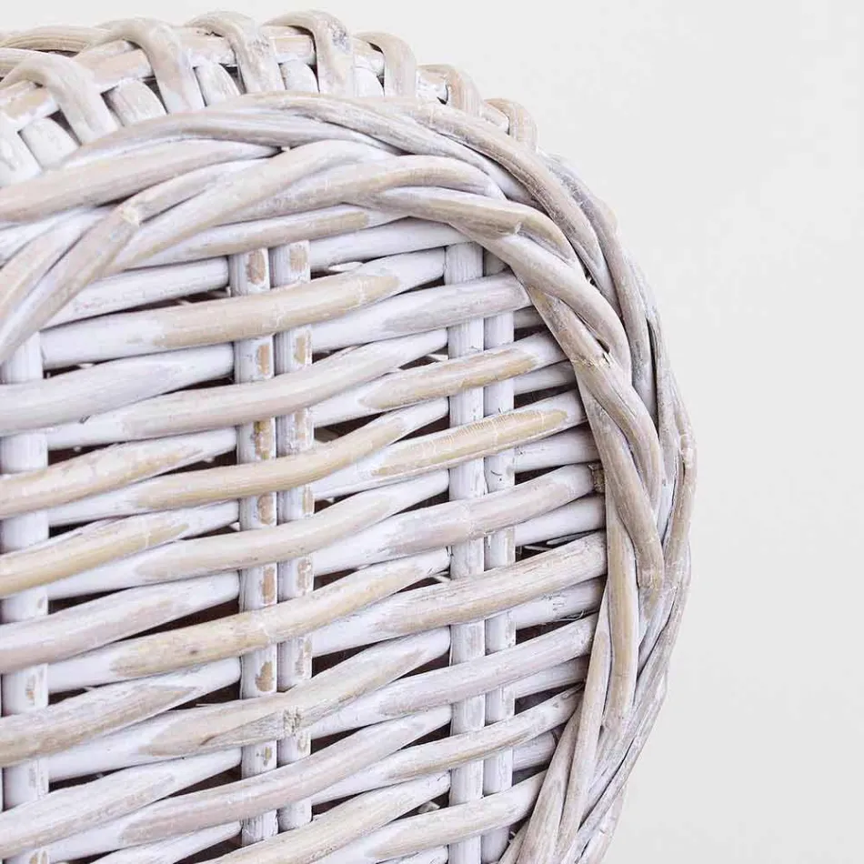 Homemotion - Sillón de diseño de ratán de lujo para interior / exterior - Francioso viadurini