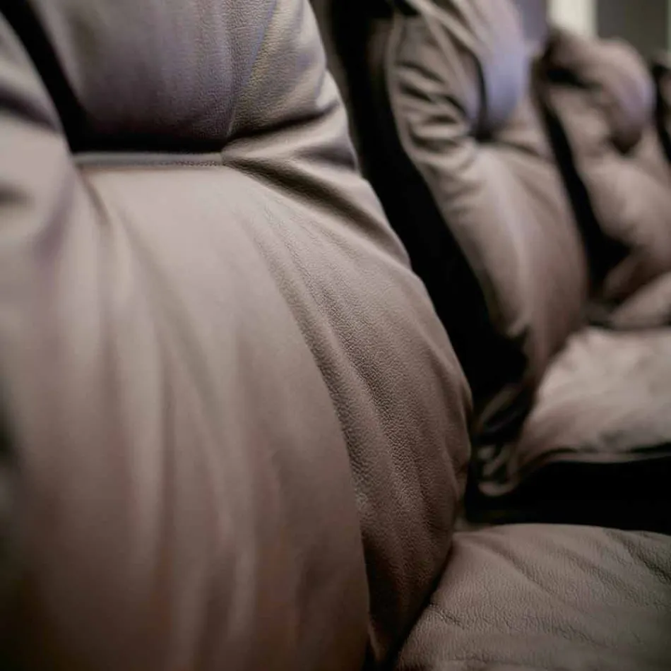 Moderno Ejecutivo de cuero sintético oficina Silla Gemma viadurini