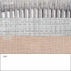 Sillón mecedora de jardín de tela sólida y tapizada - Smart by Varaschin viadurini