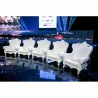 Sillón elegante de color Slide polietileno Queen Of Love hecho en Italia viadurini